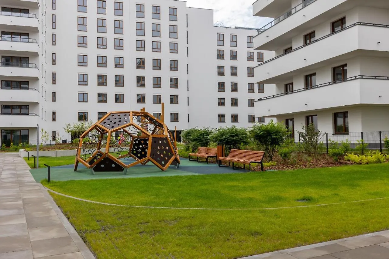 Pozytywny Mokotow Apartment With Balcony Warsaw By Noclegi Renters